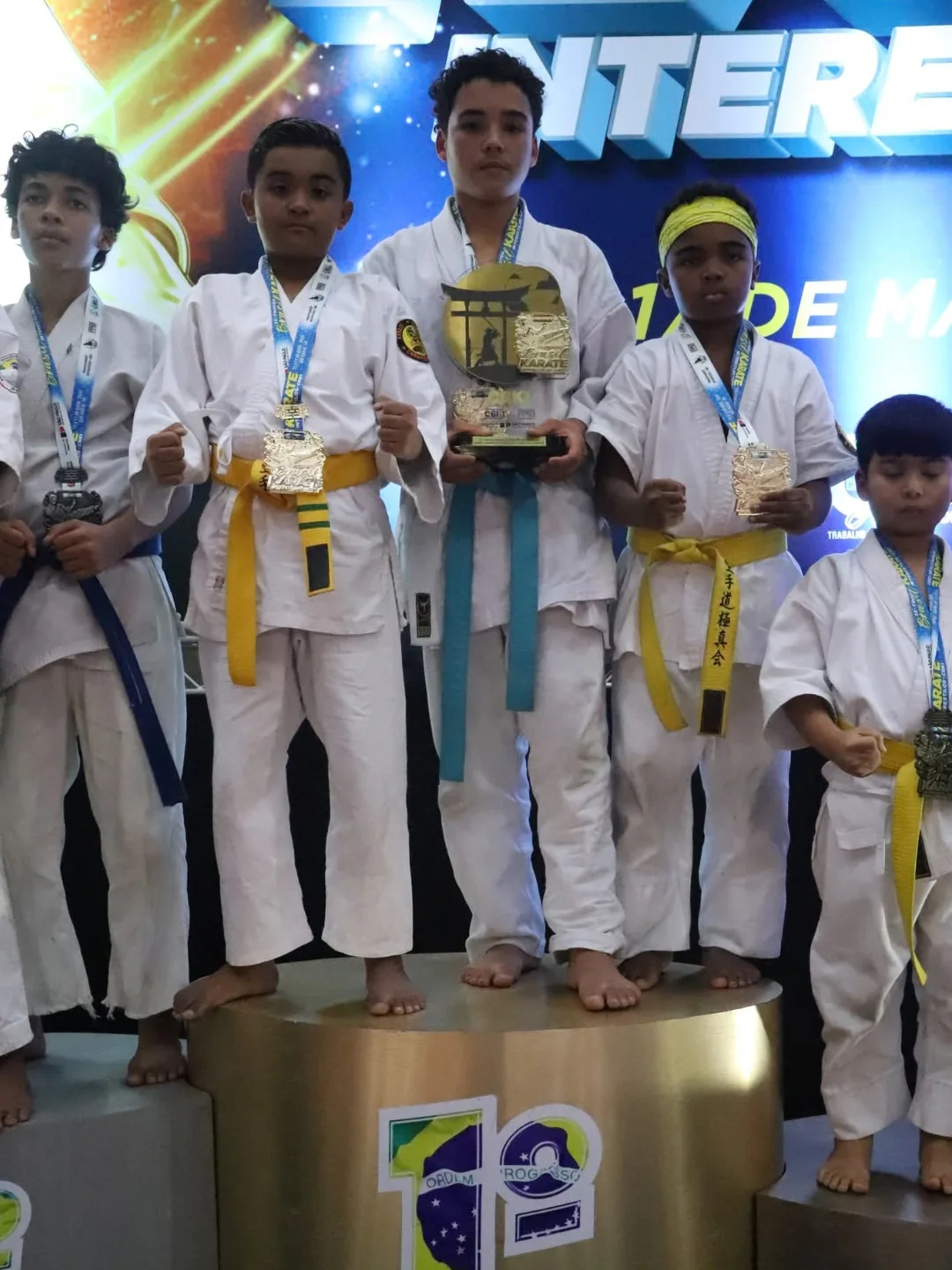 Turma infantil premiada